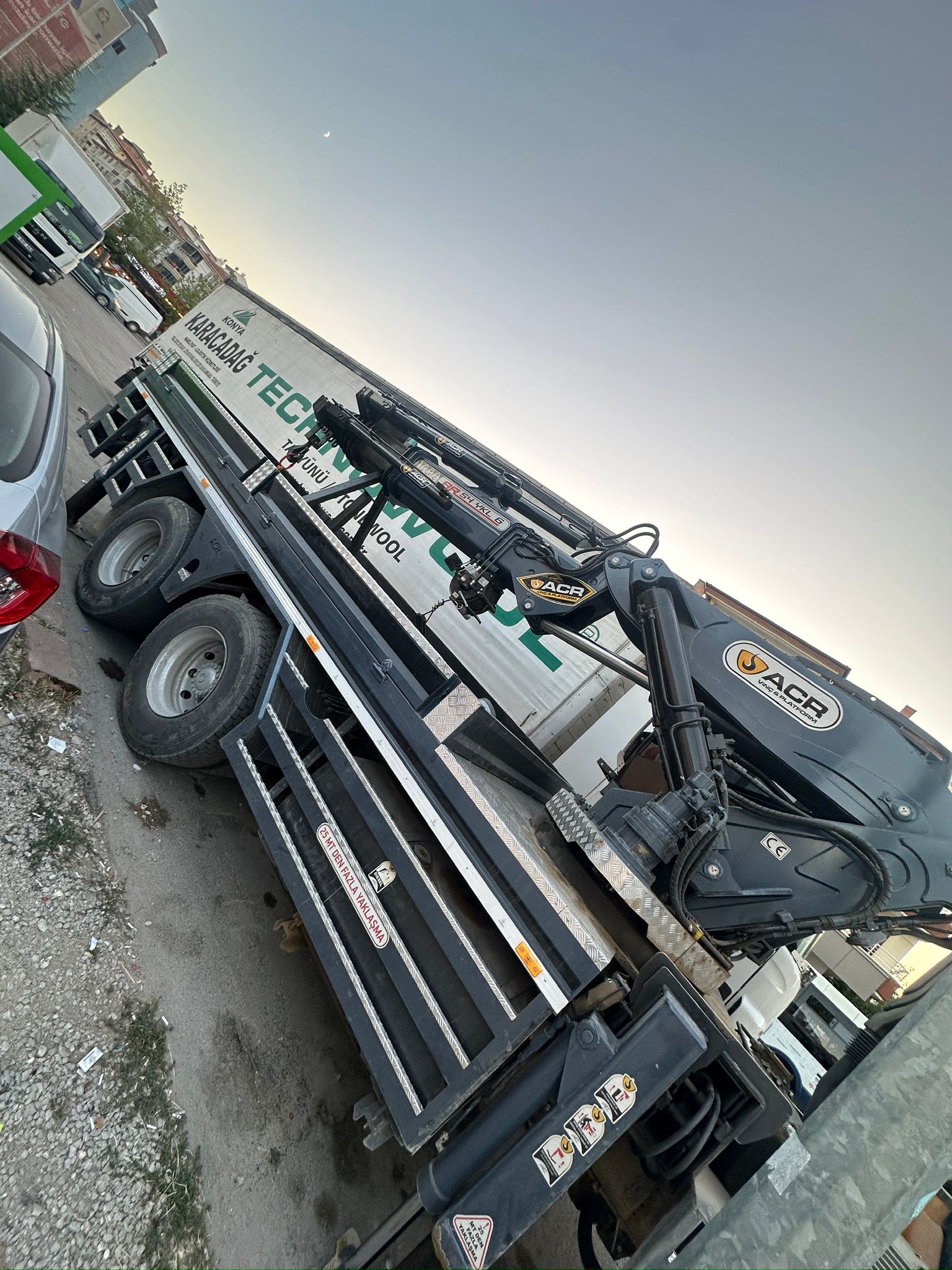 Ankara 35 tonluk vinç Projesi - Sağlamlar Vinç Hizmetleri