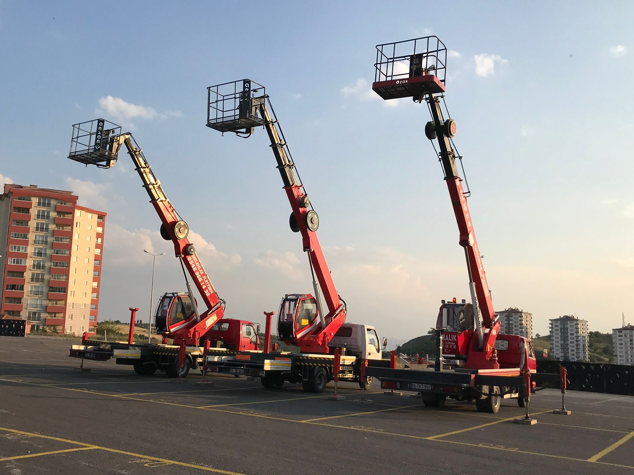 Ankara 35 tonluk vinç Projesi - Sağlamlar Vinç Hizmetleri