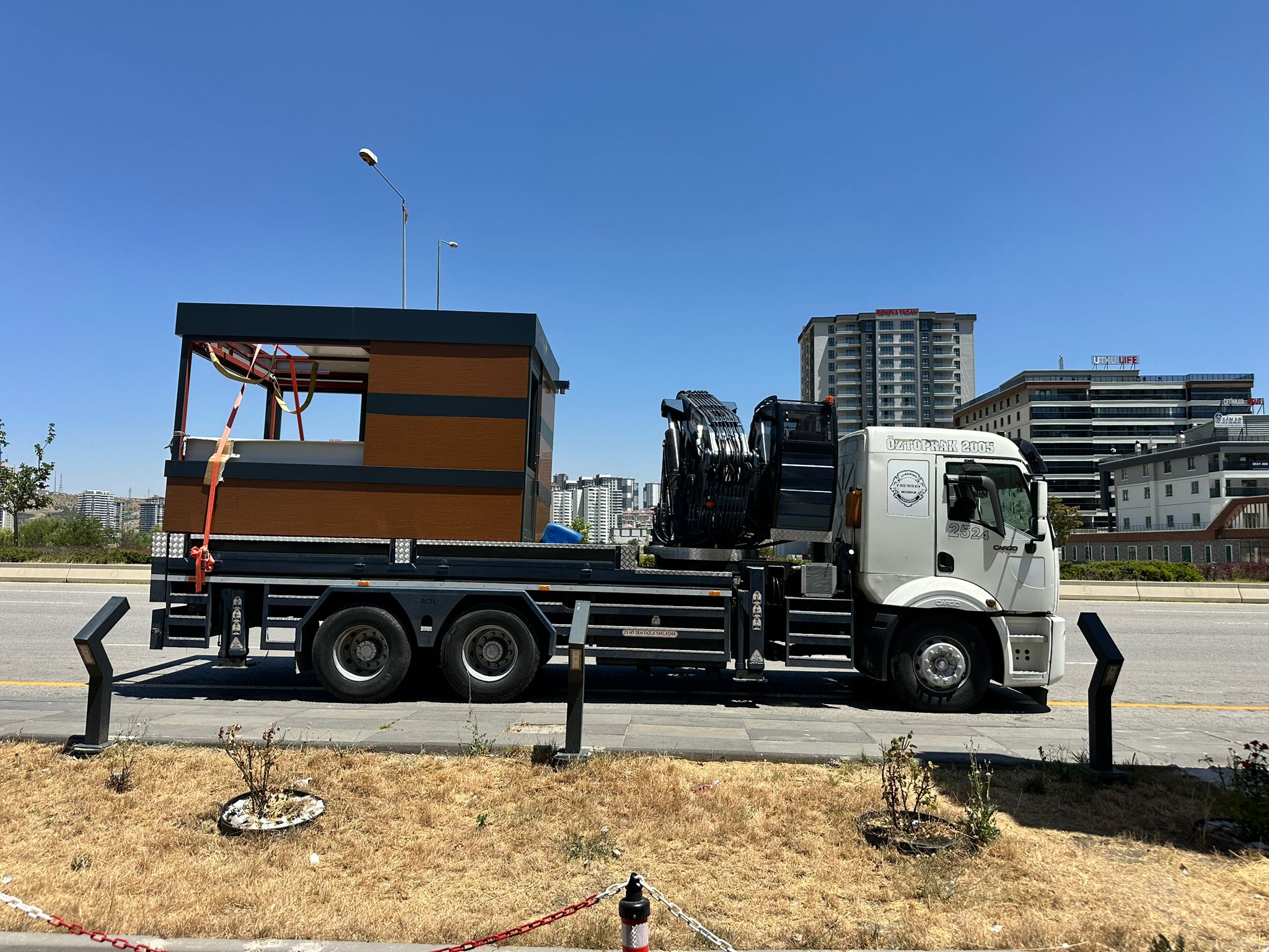 Ankara 35 tonluk vinç Projesi - Sağlamlar Vinç Hizmetleri